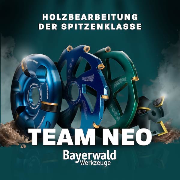10x Bayerwald NeoTwister Ø60mm Planfräser Ersatzmesser