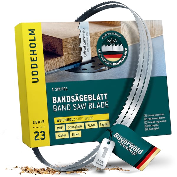 Uddeholm Bandsägeblatt  1490 x 6 x 0.4 x 4mm