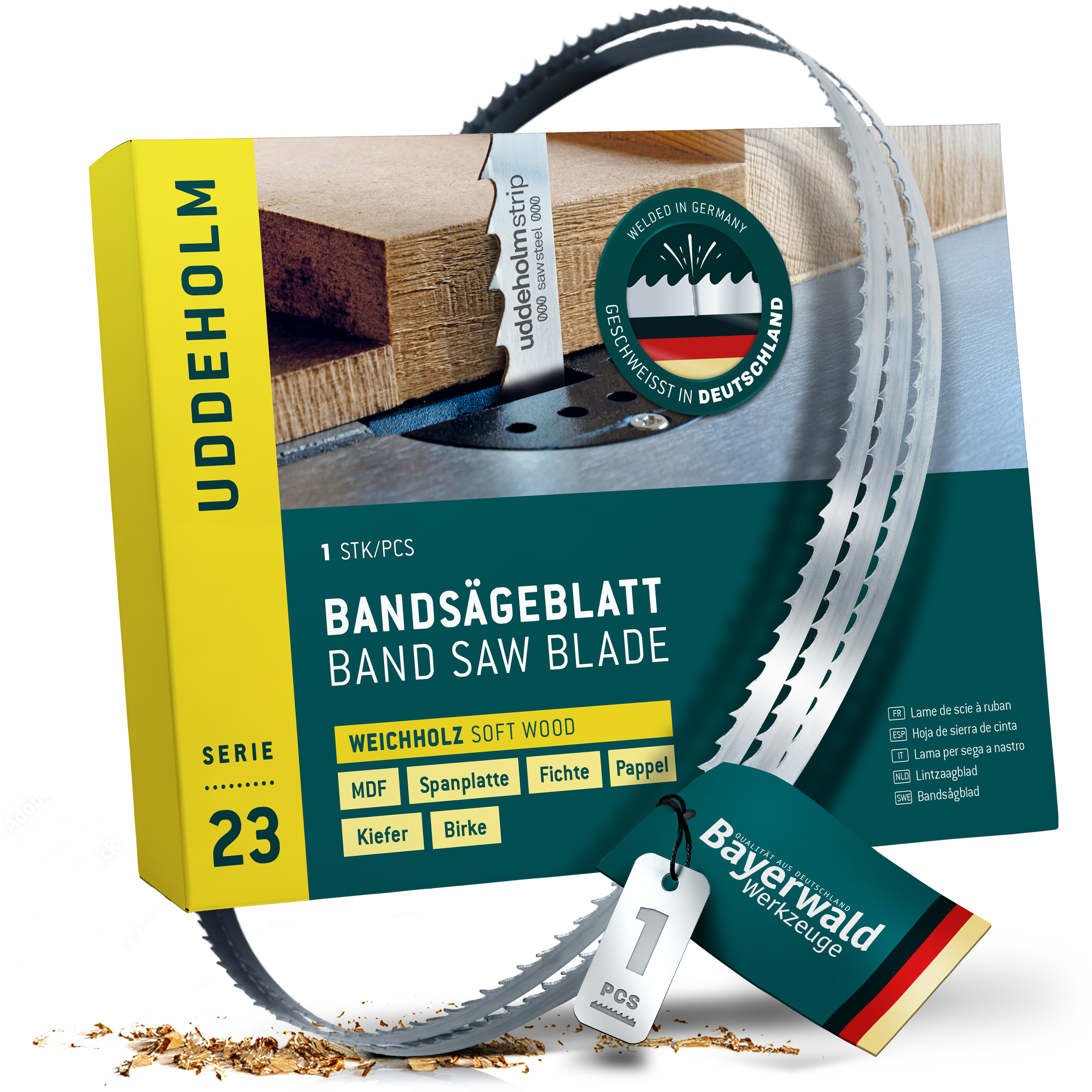 Uddeholm Bandsägeblatt  1420 x 6 x 0.5 x 4mm