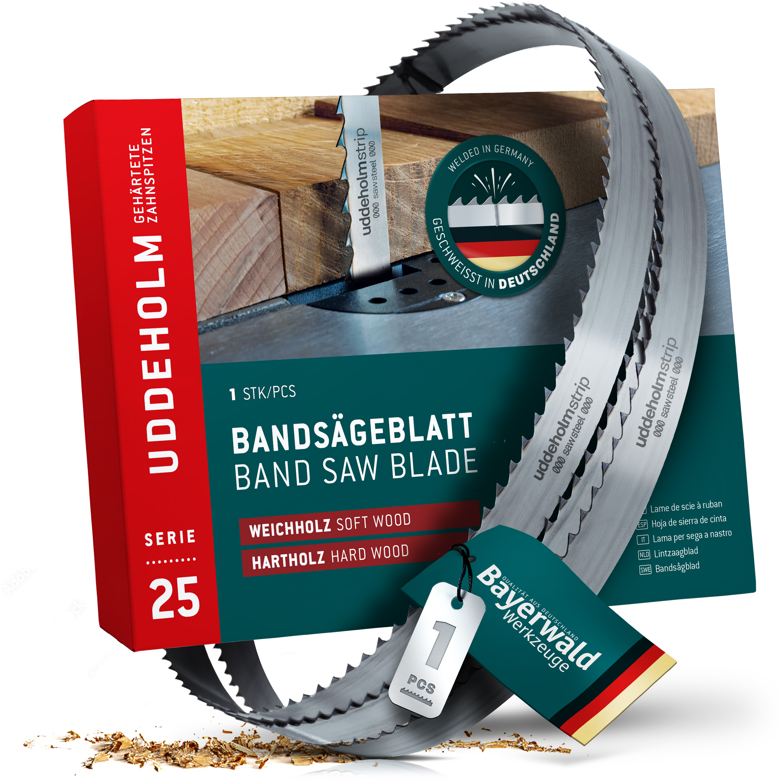 Uddeholm Bandsägeblatt zahnhart  2320 x 20 x 0.5 x 7mm