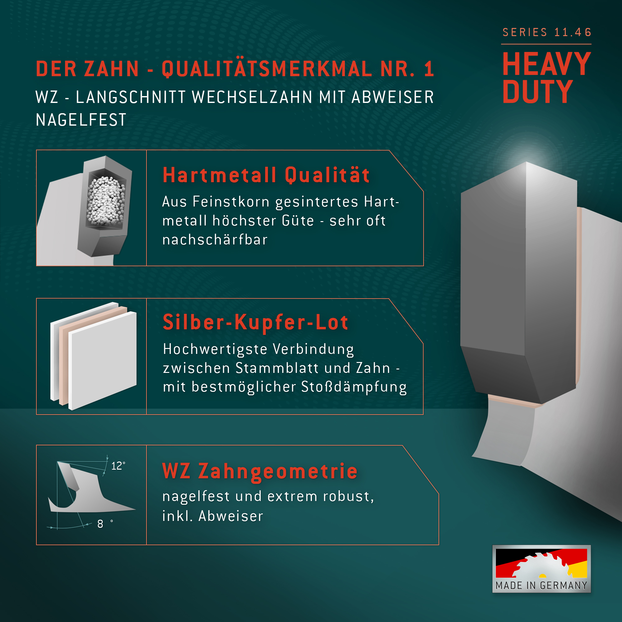 HM Kreissägeblatt - 160 x 2.8/1.6 x 20 Z24 WZ