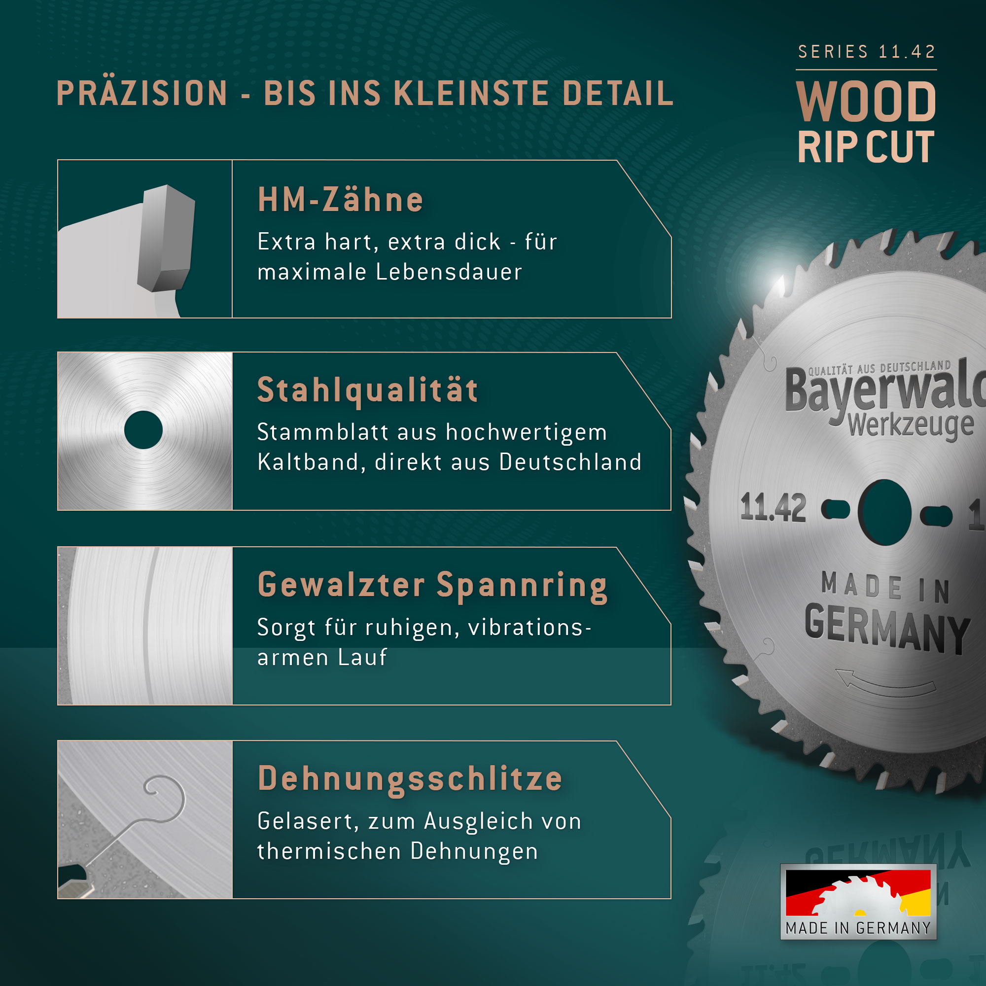 HM Kreissägeblatt - 700 x 4.2/3.2 x 30 Z42 WZ