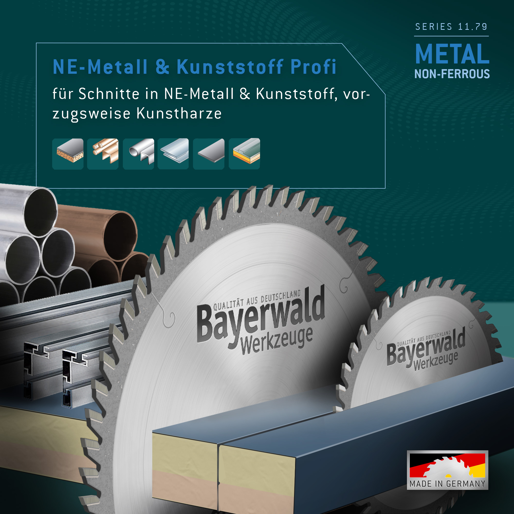 HM Kreissägeblatt - 450 x 4/3.2 x 30  Z108 TF neg.