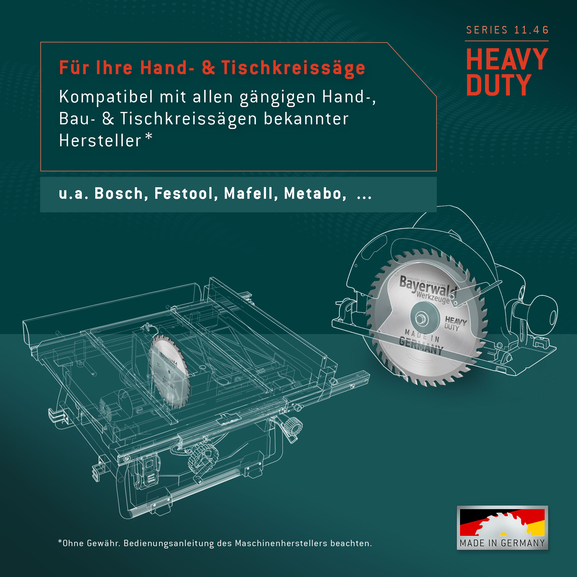 HM Kreissägeblatt - 160 x 2.8/1.6 x 20 Z24 WZ