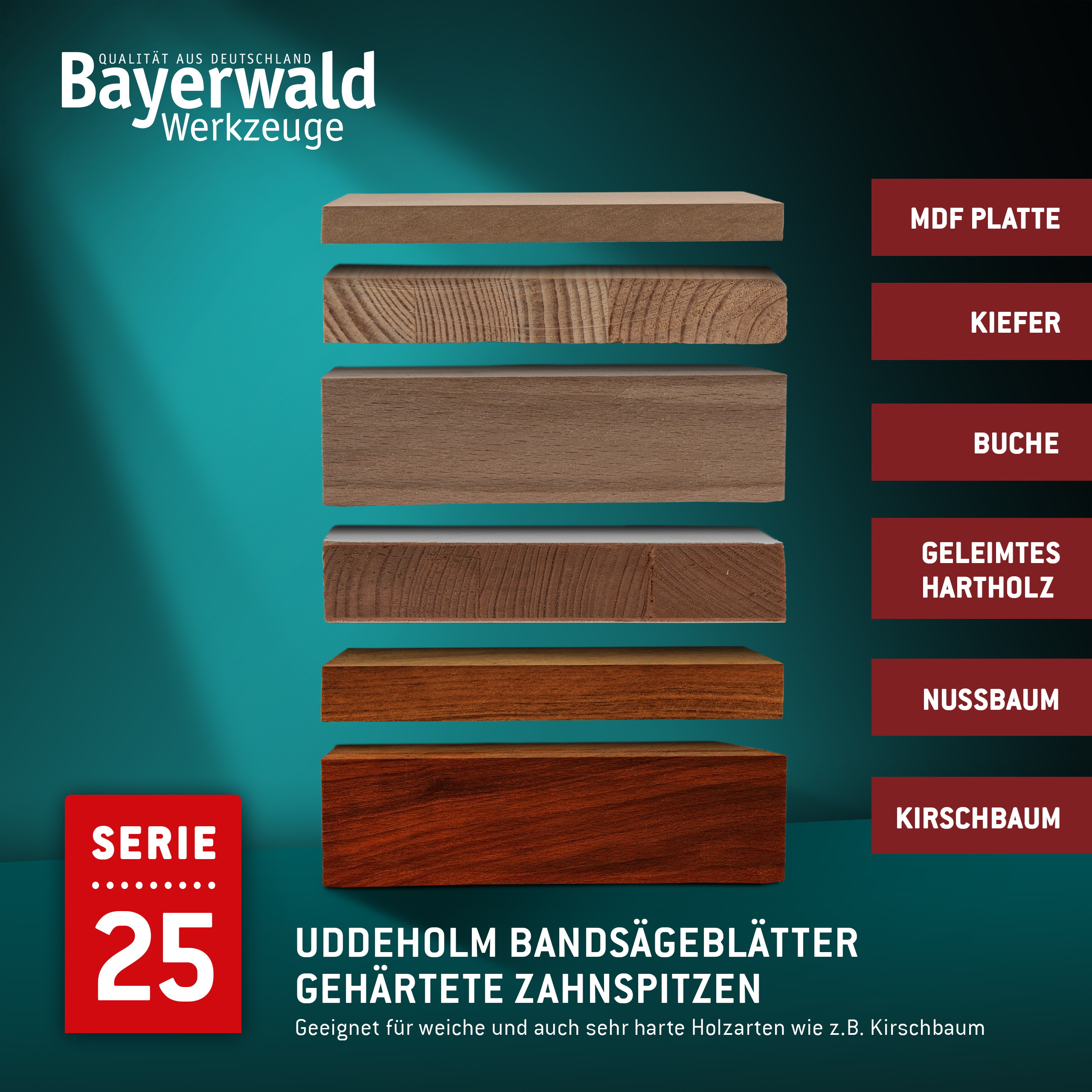 Uddeholm Bandsägeblatt zahnhart  12 x 0.5 x 6mm