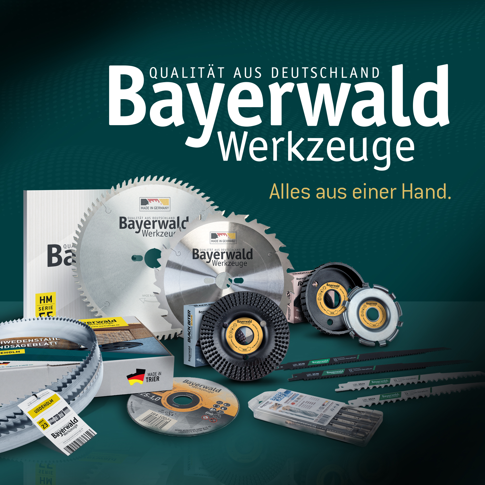HOLZ ALLROUND Ø216 Tisch-Kreissägeblatt Set