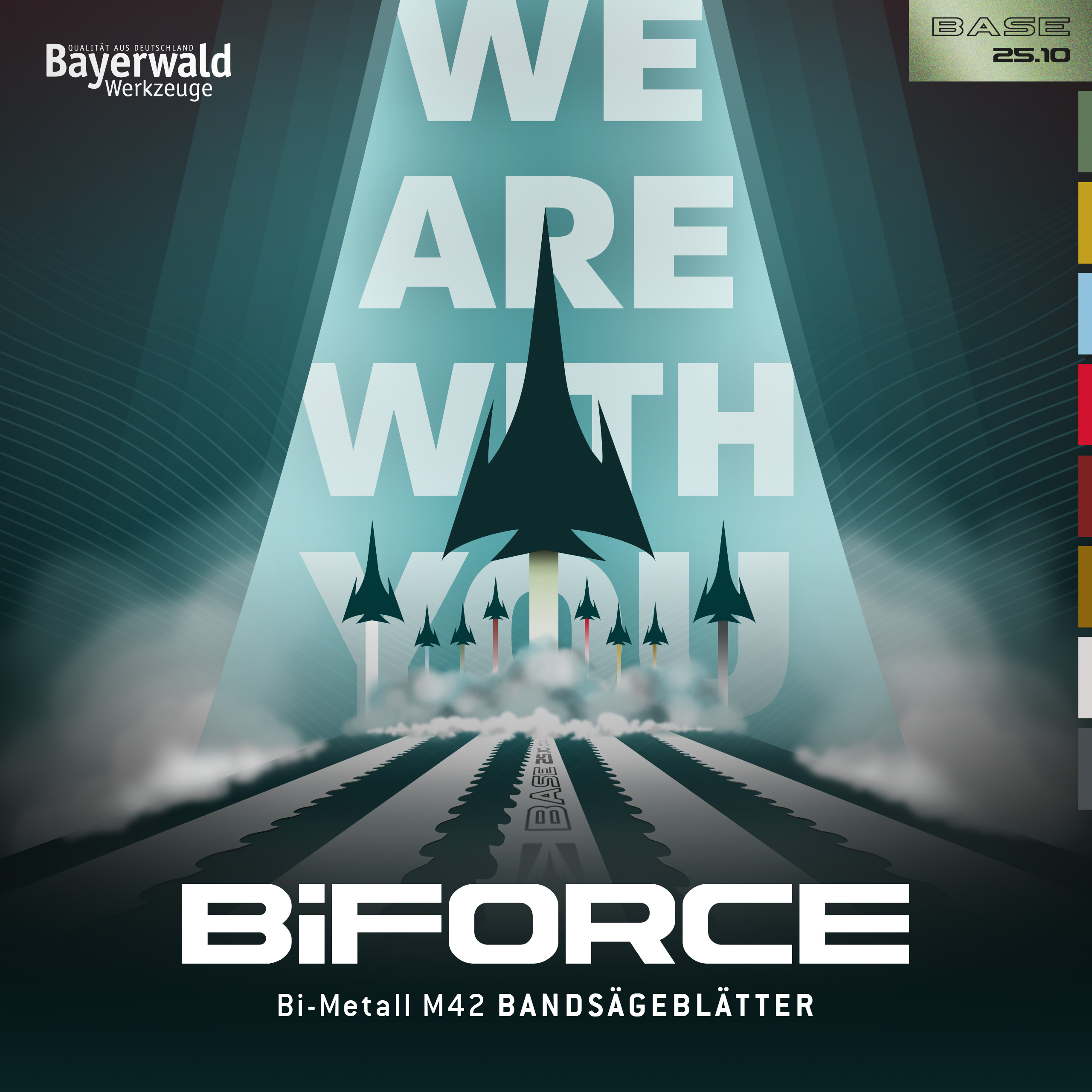 Bayerwald M42 Bandsägeblatt BiFORCE BASE 2480 x 20 x 0.9 x 8|12 ZpZ