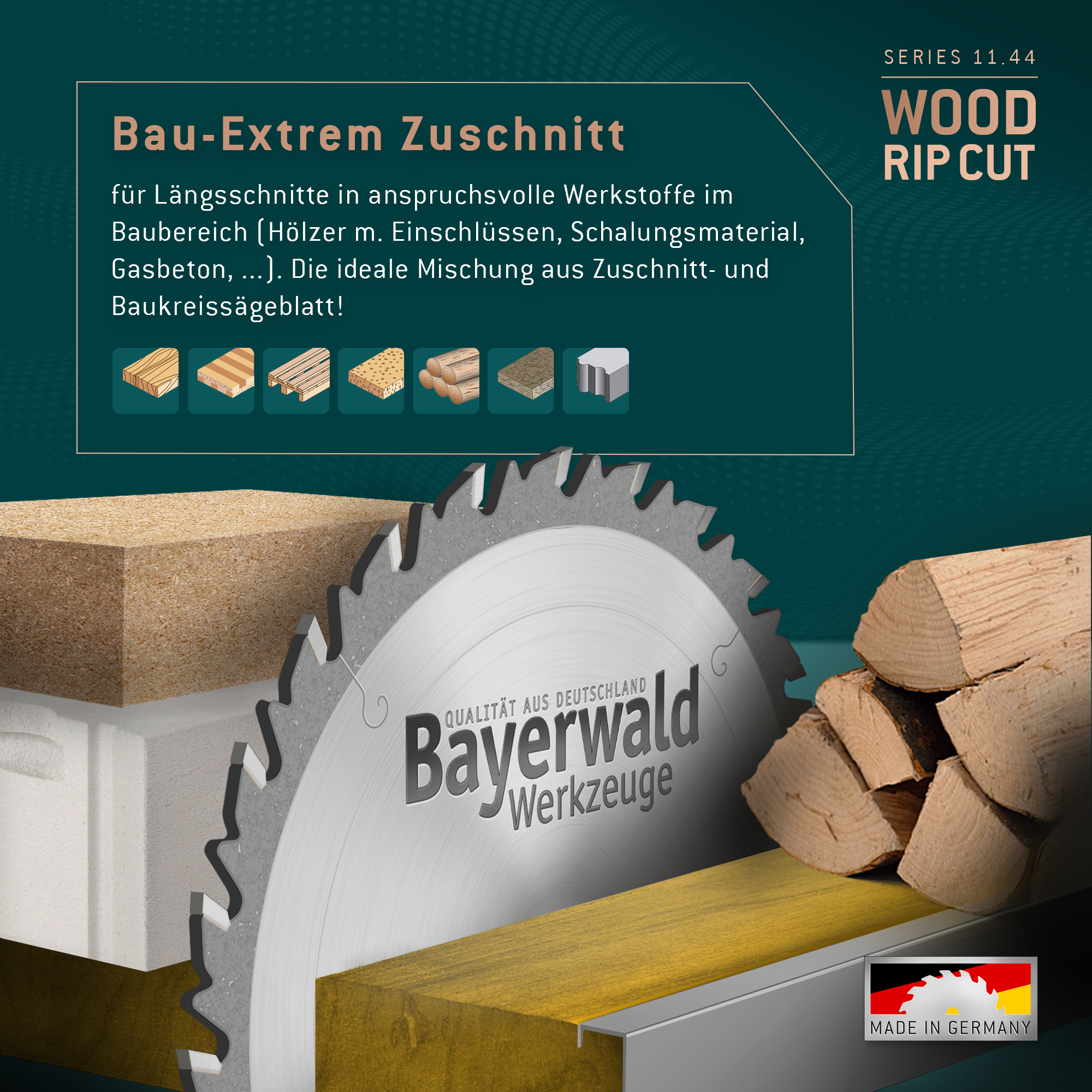 HM Kreissägeblatt - 500 x 4/2.8 x 30 Z36 WZ