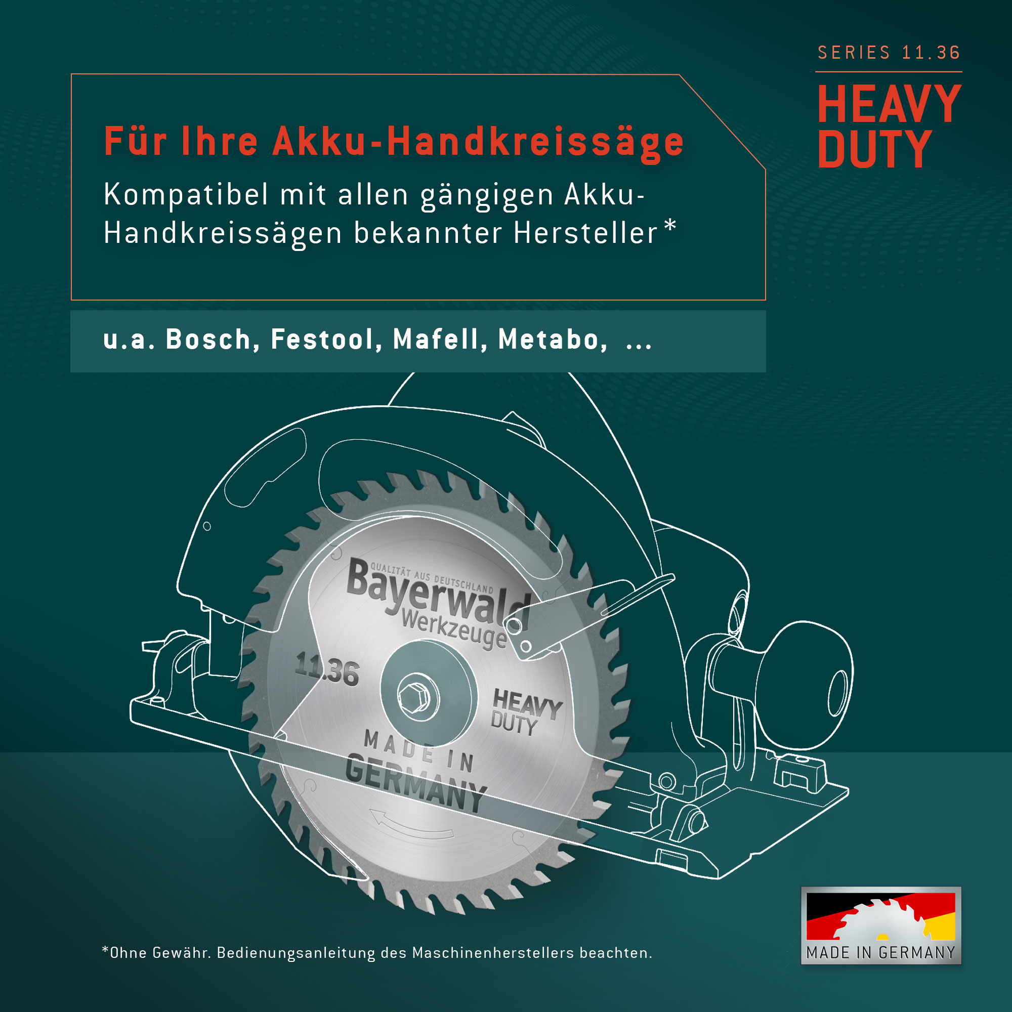 HM Kreissägeblatt - 190 x 1.8/1.4 x 30 Z20 WZ