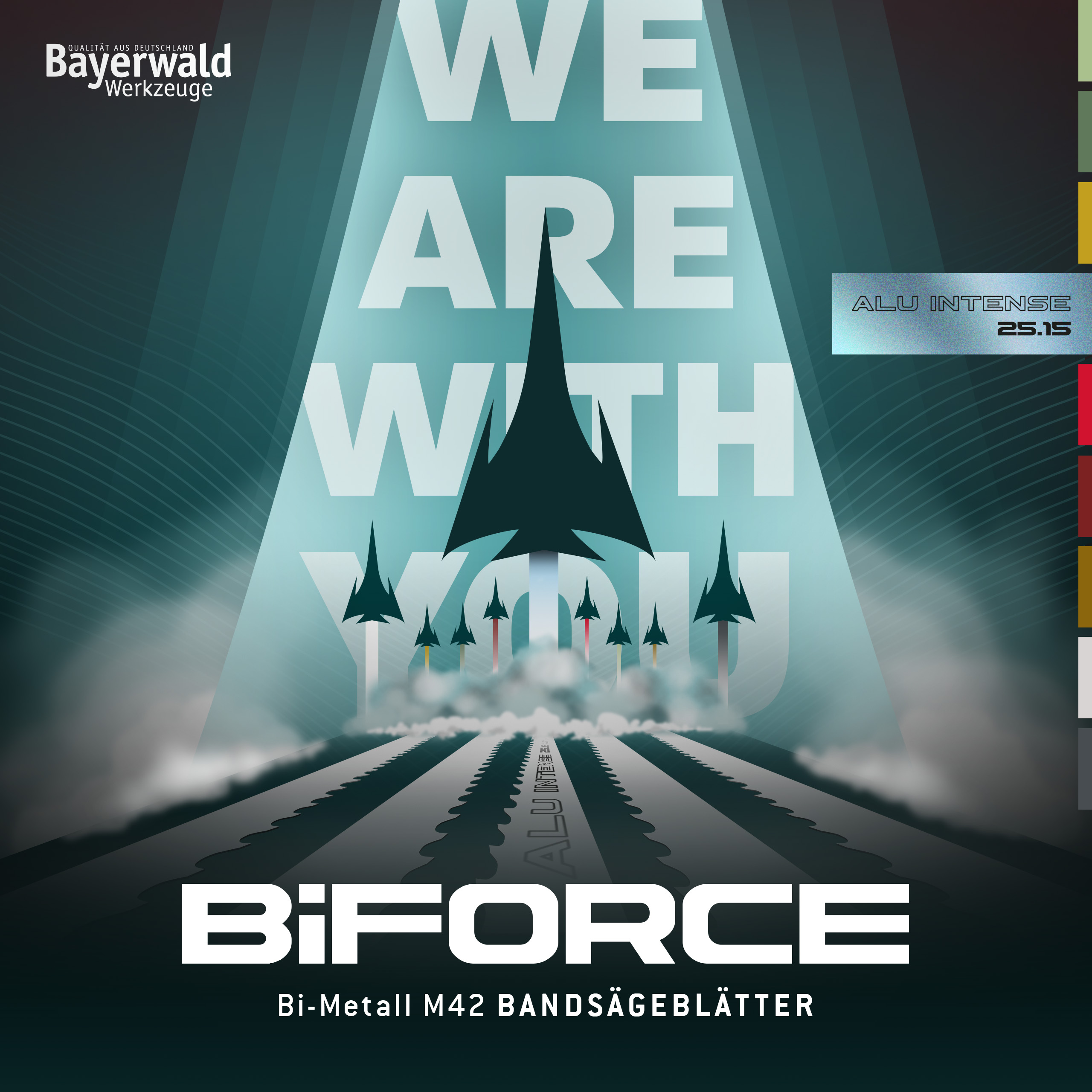 Bayerwald M42 Bandsägeblatt BiFORCE ALU INTENSE 13 x 0.65 x 6 ZpZ