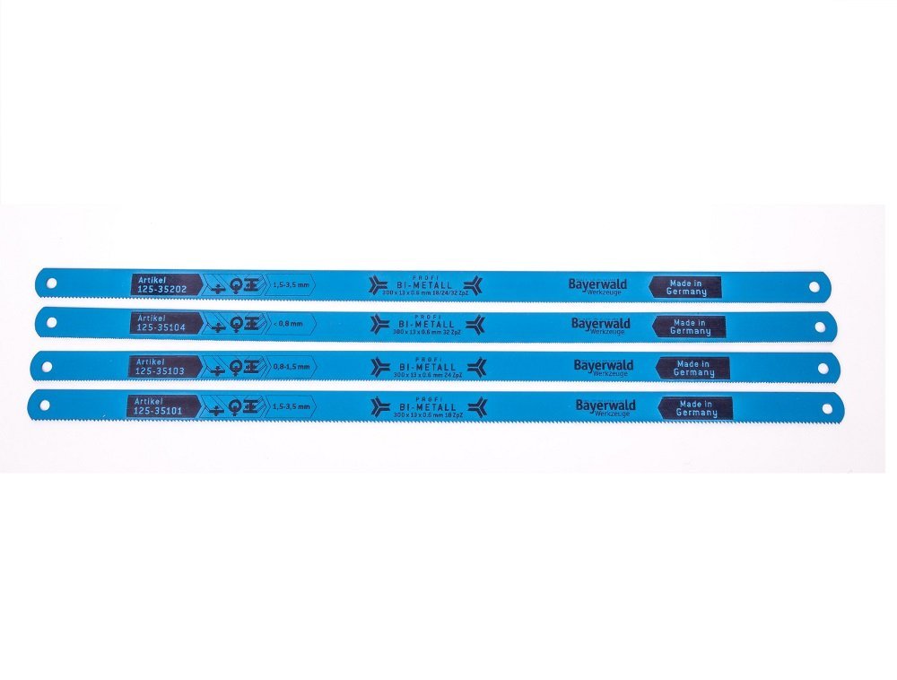 Sortiment 8x Metallsägeblatt (18/24/32/18-24-32 ZpZ)
