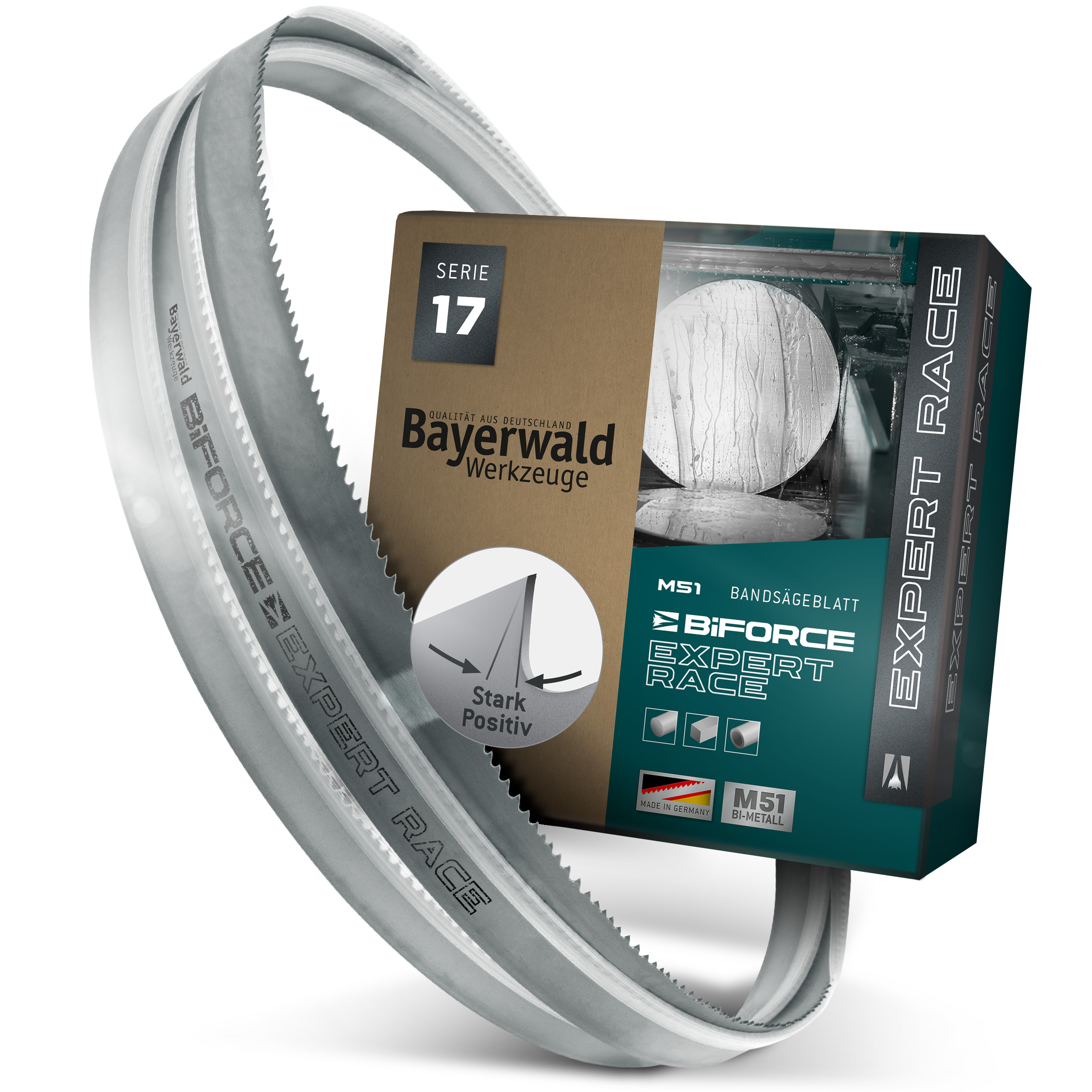 Bayerwald M51 Bandsägeblatt BiFORCE EXPERT RACE 1000 x 80 x 1.6 x 0.7|0.9 ZpZ