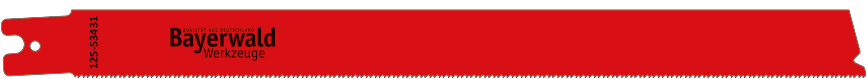 1x Bayerwald Werkzeuge Säbelsägeblatt Länge 300 mm