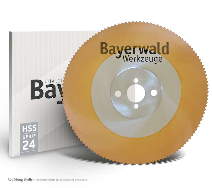 HSS PVD gold Kreissägeblatt - 225 x 2.0 x 32 Z120 HZ T6