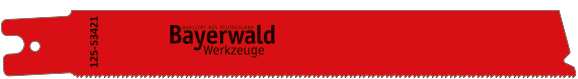 1x Bayerwald Werkzeuge Säbelsägeblatt Länge 200 mm