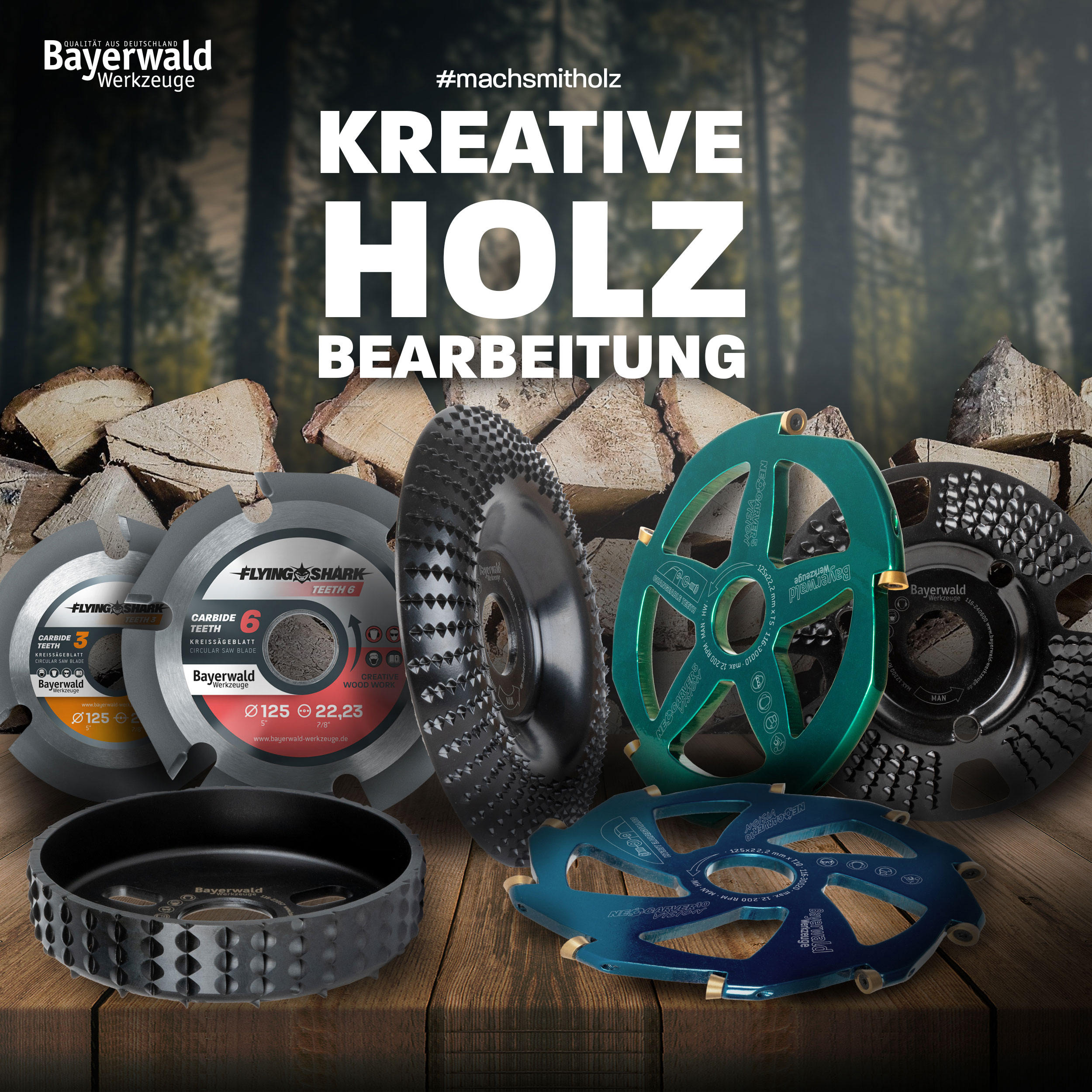 Bayerwald Raspelscheibe RazorCup Ø90 mm für Winkelschleifer