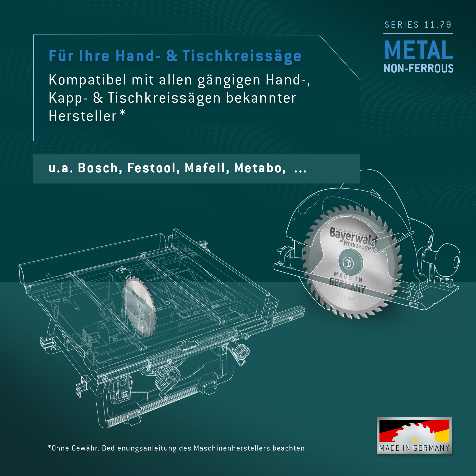 HM Kreissägeblatt - 160 x 2.8/2.0 x 20  Z42 TF neg.