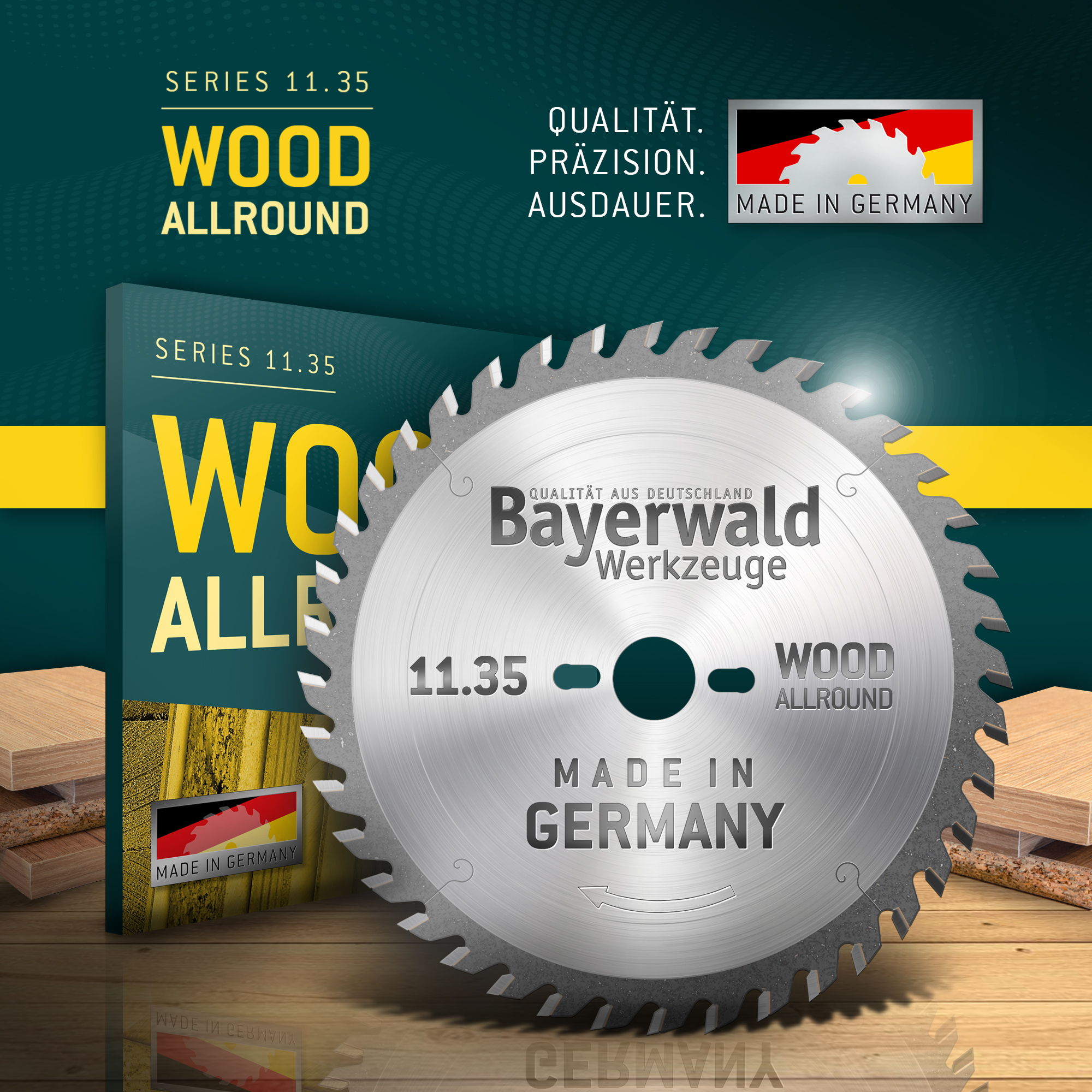 HM Kreissägeblatt - 190 x 2.6/1.6 FF Z32 WZ für Festool CS 50