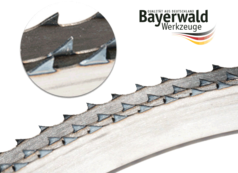 Fleischerei Bandsägeblatt  2692 x 15 x 0.45 x 6 ZAB