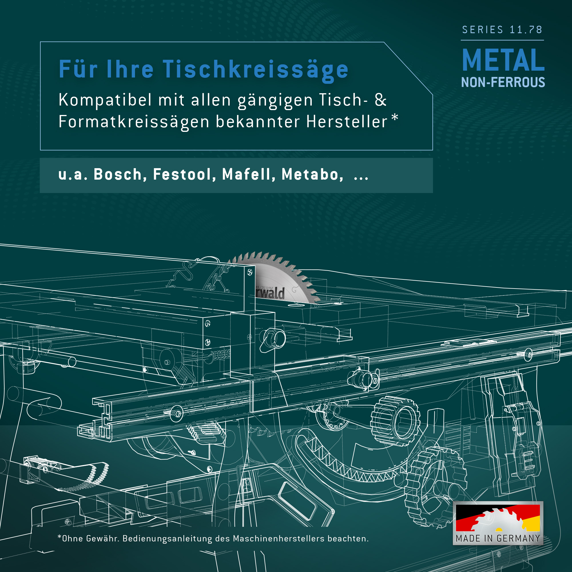 HM Kreissägeblatt - 350 x 3.4/2.8 x 30 Z108 TF pos.
