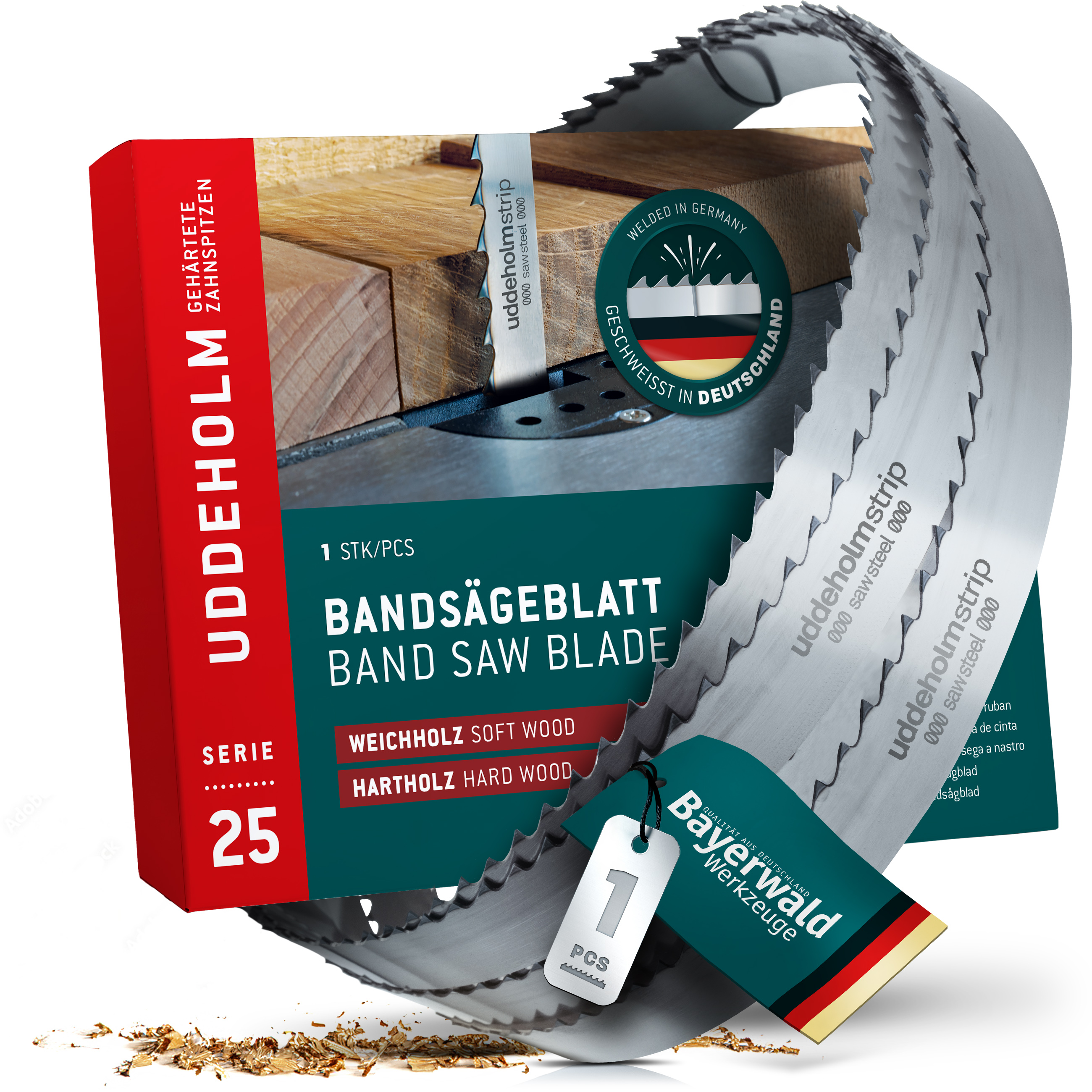 Uddeholm Bandsägeblatt zahnhart  4100 x 35 x 0.8 x 12mm
