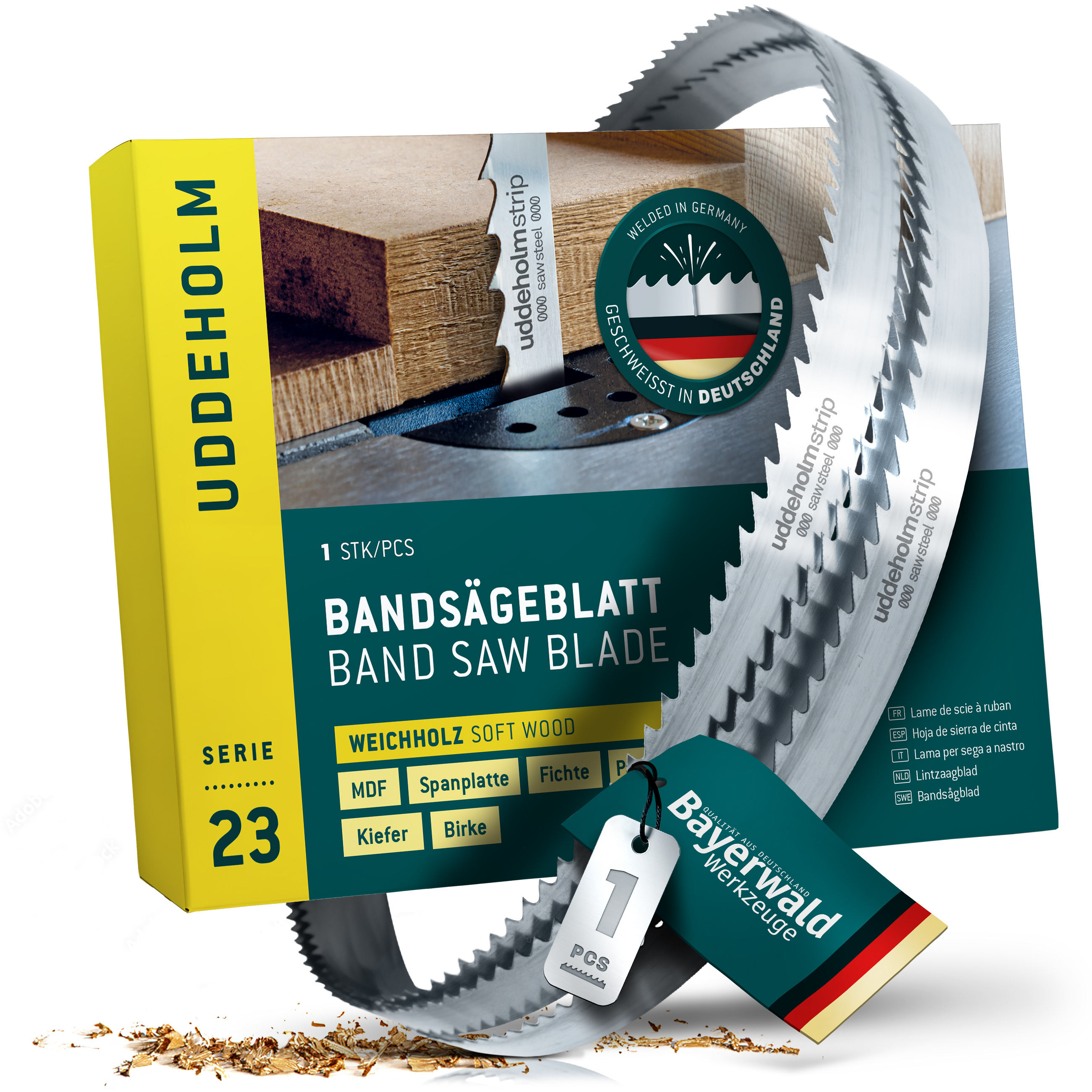 Uddeholm Bandsägeblatt  5540 x 25 x 0.8 x 8mm
