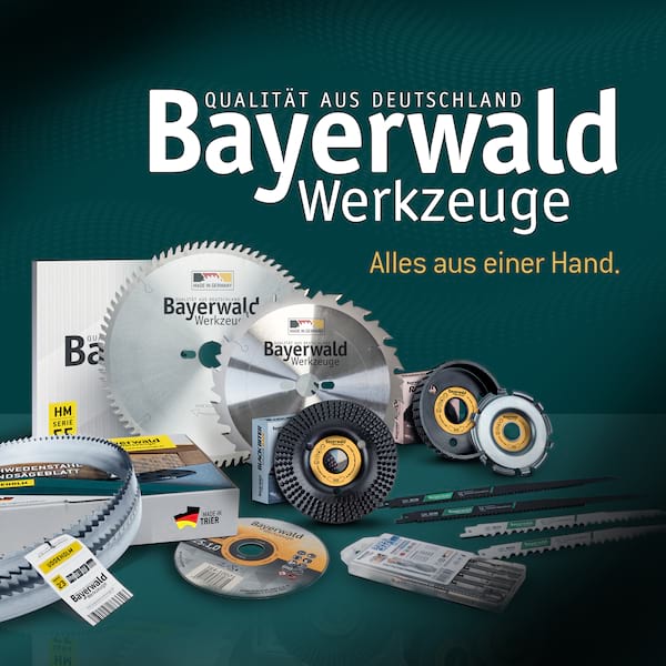 HOLZ ALLROUND Ø250 Tisch-Kreissägeblatt Set