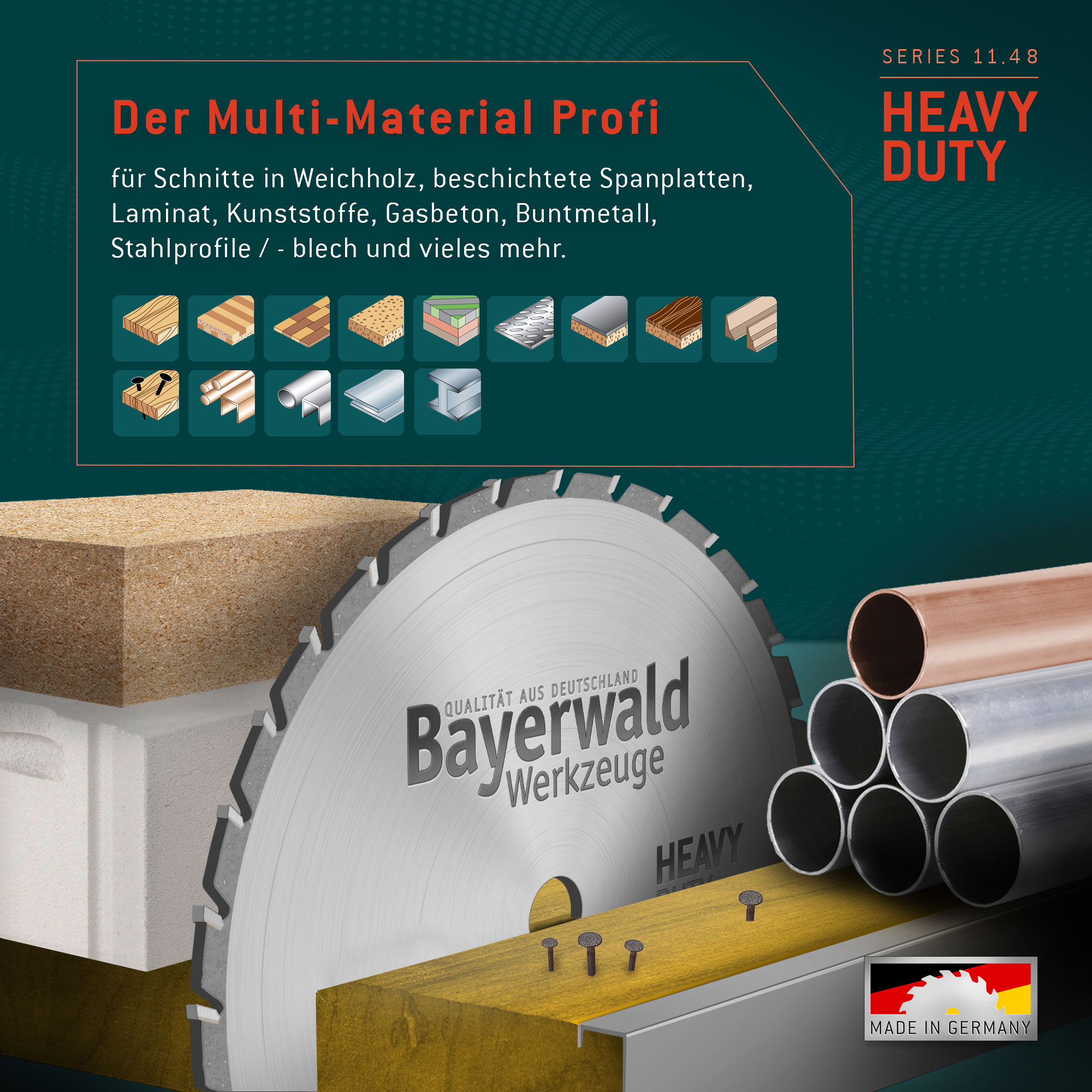 HM Kreissägeblatt - 216 x 2/1.4 x 30 Z48 WWF