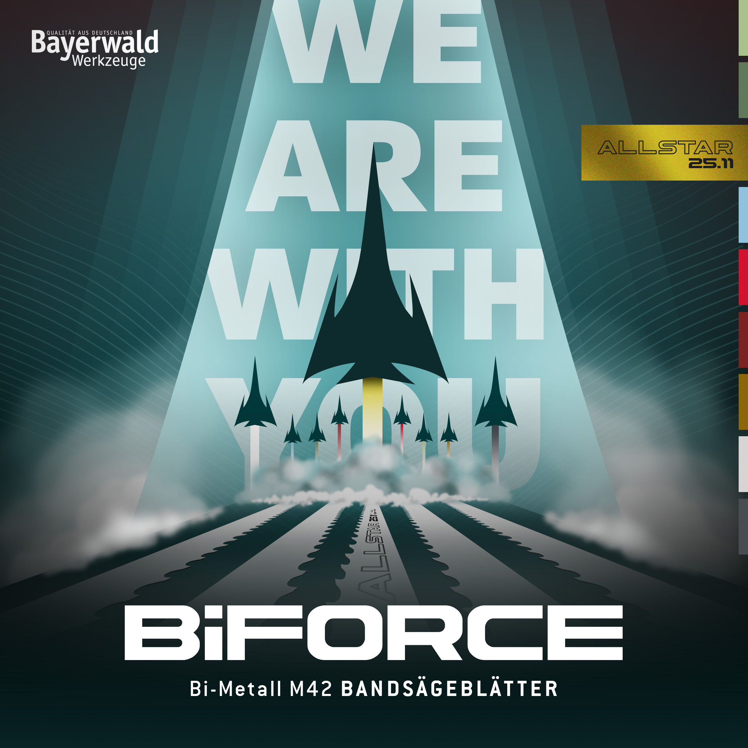 Bayerwald M42  Bandsägeblatt BiFORCE ALLSTAR 2910 x 27 x 0.9 x 4|6 ZpZ