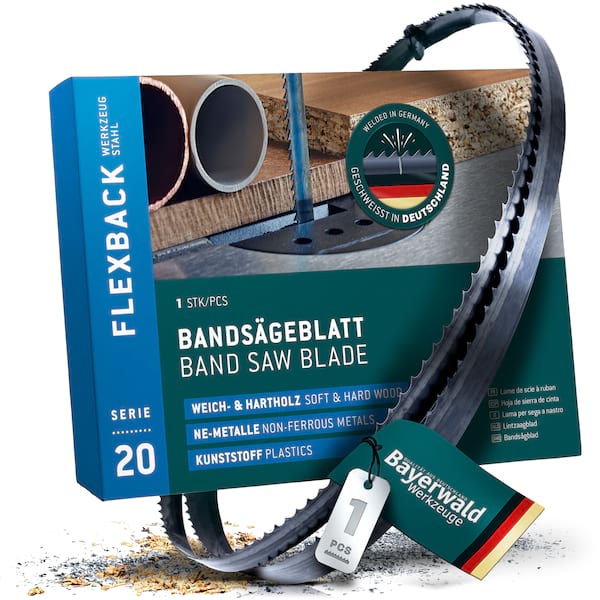 Bayerwald Holz Bandsägeblatt  2240 x 13 x 0.65 x 6 ZpZ