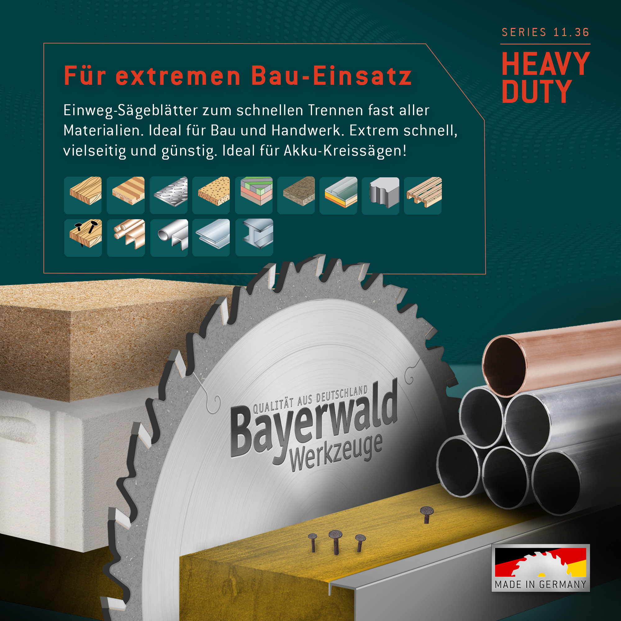 HM Kreissägeblatt - 190 x 1.8/1.4 x 30 Z20 WZ