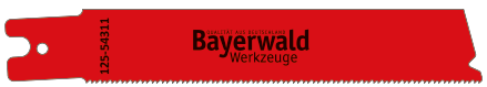 1x Bayerwald Werkzeuge Säbelsägeblatt Länge 150 mm
