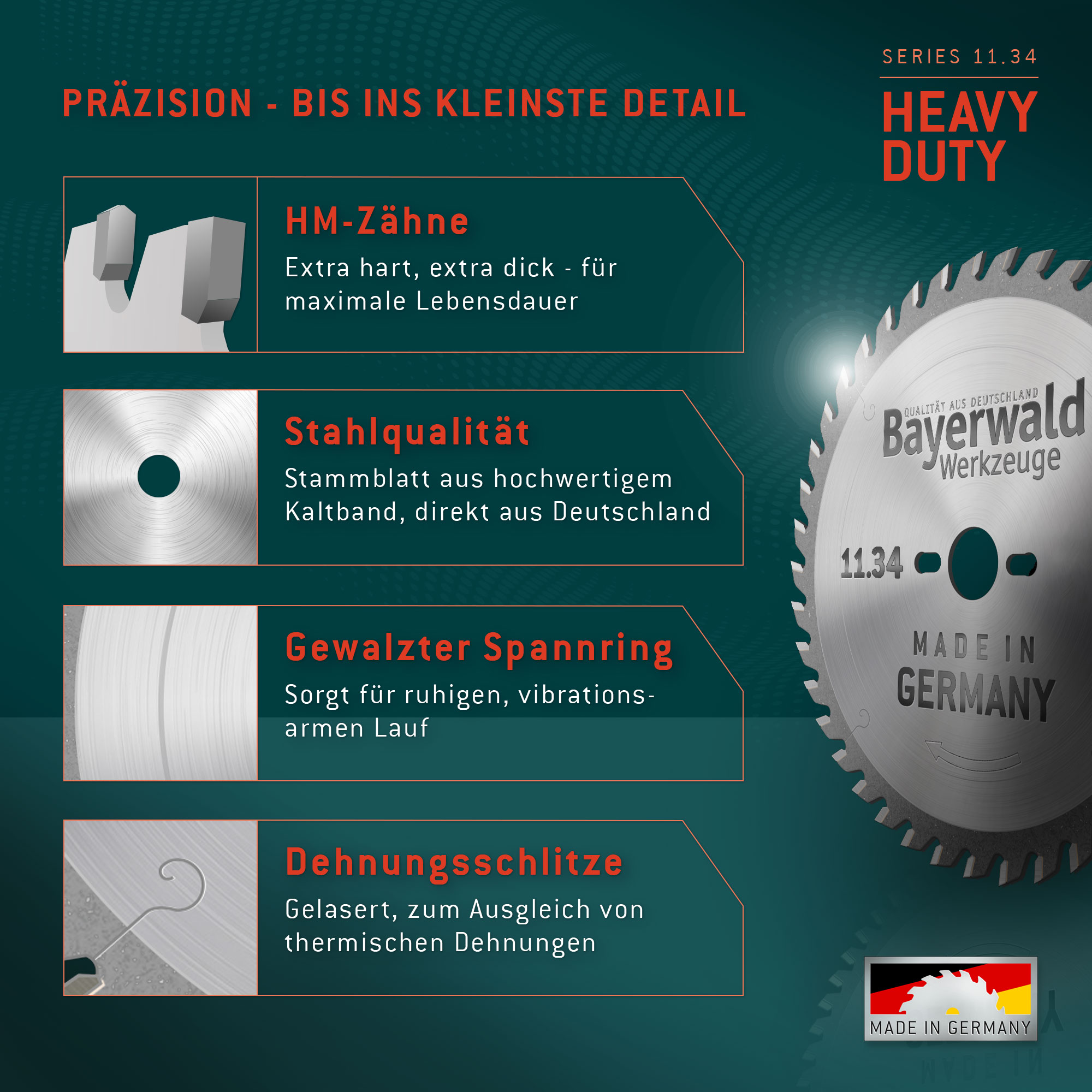 HM Kreissägeblatt - 200 x 2.8/2.0 x 30 Z54 TF neg.