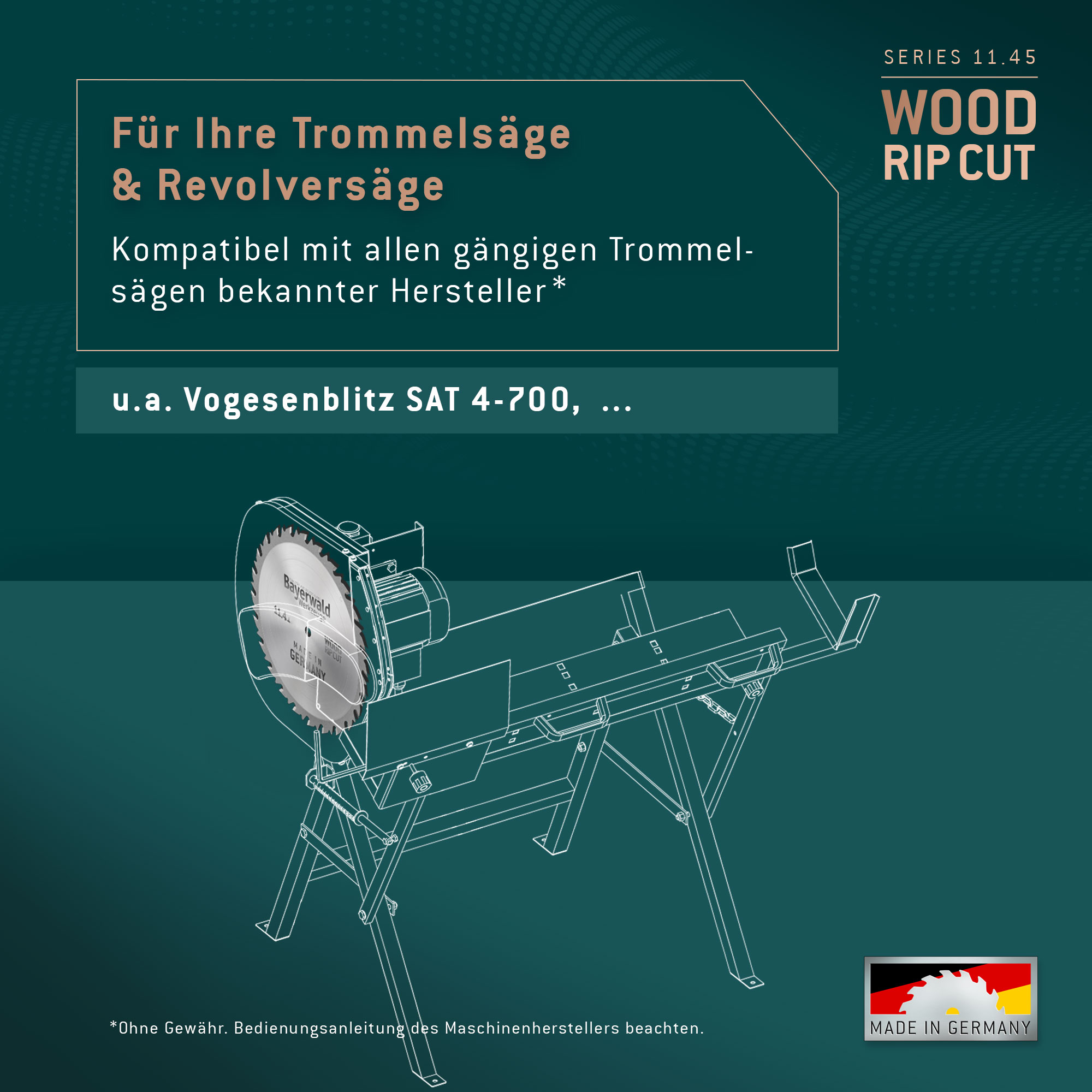 HM Kreissägeblatt - 700 x 6/4.5 x 30 Z=42 LF