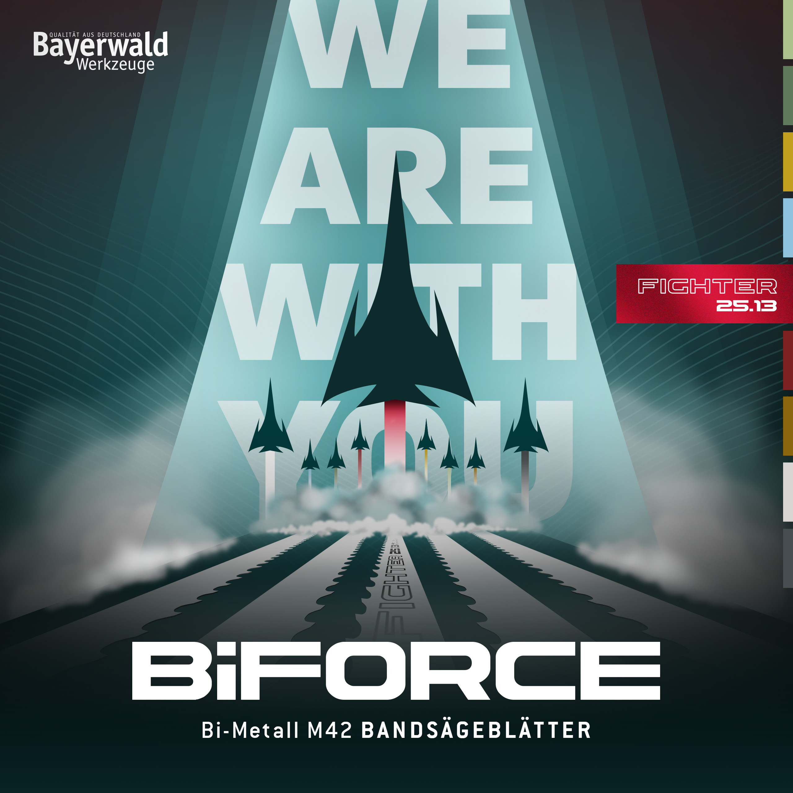 Bayerwald M42  Bandsägeblatt BiFORCE FIGHTER 54 x 1.3 x 3|4 ZpZ