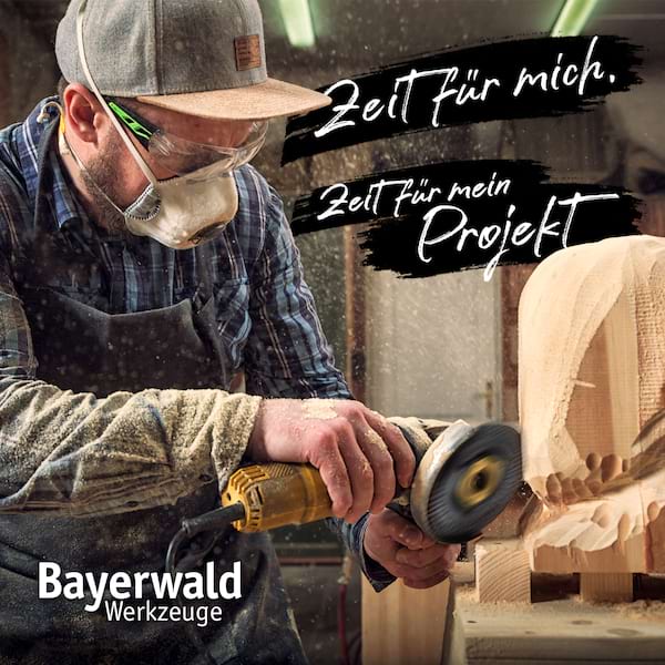 Bayerwald Raspelscheibe Black Biter rund / curved Ø125 mm für Winkelschleifer